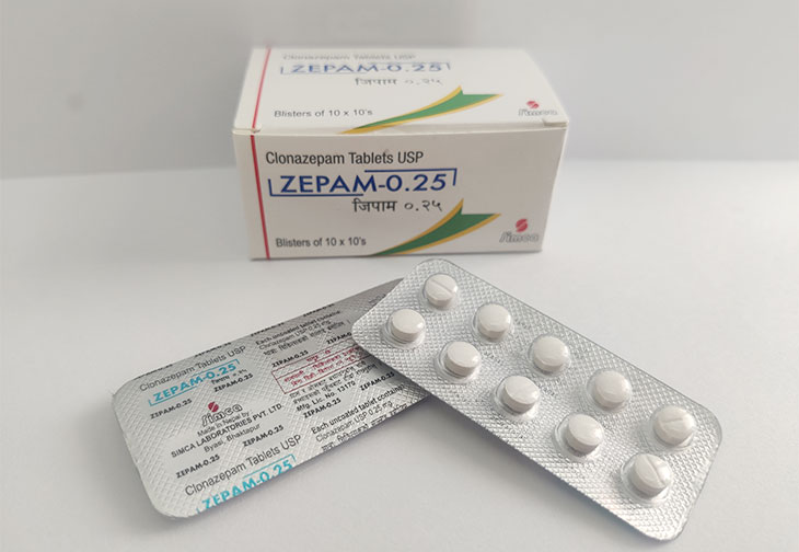 ZEPAM 0.25 mg Tablets